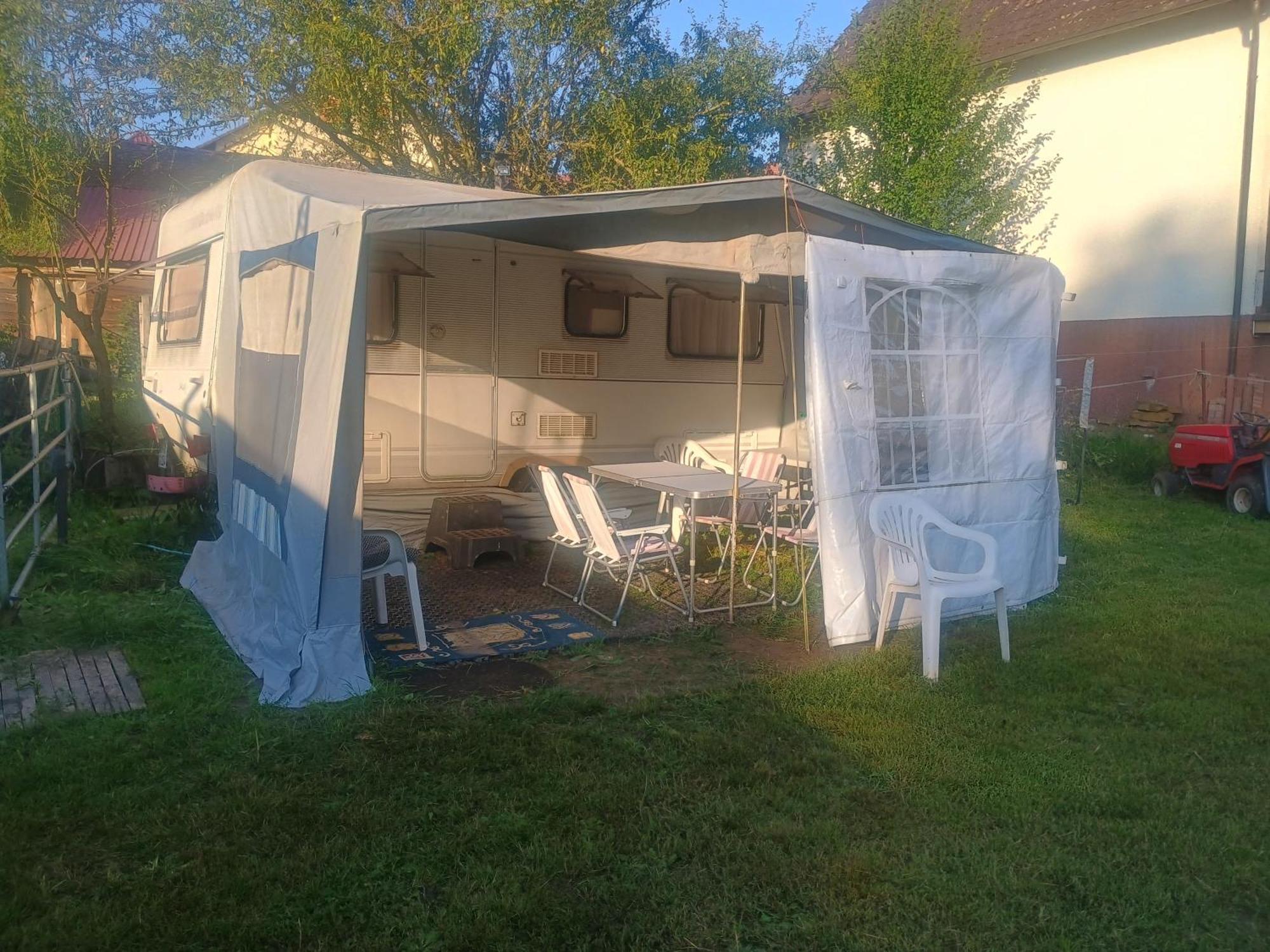 Wildcamp Resort Masseria La Murgia Unterkunft In Einem Wohnwagen Rimbach  Bagian luar foto