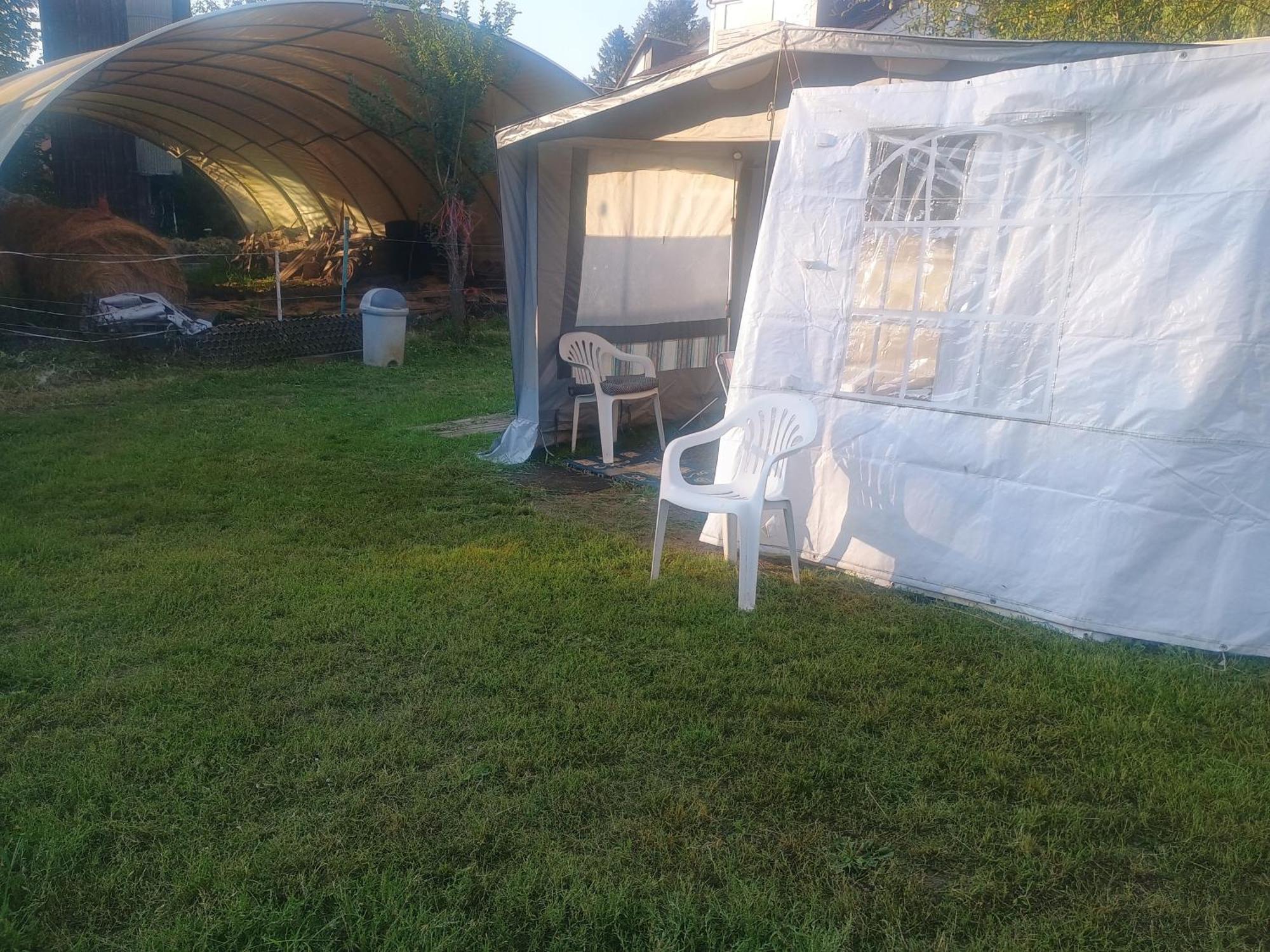 Wildcamp Resort Masseria La Murgia Unterkunft In Einem Wohnwagen Rimbach  Bagian luar foto